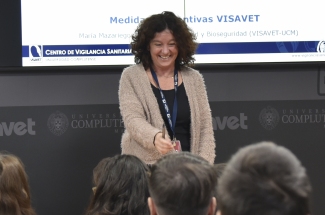María Mazariegos. Semana de la Ciencia Madri+d. 2022