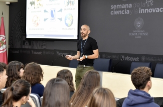 Sergio González. Semana de la Ciencia Madri+d. 2023