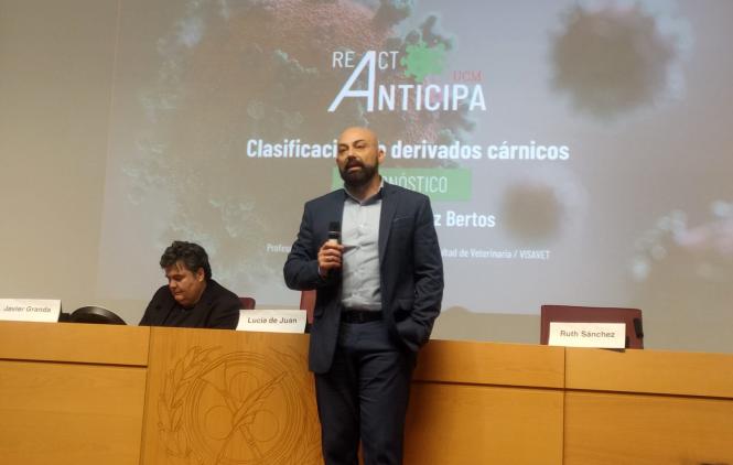 Clasificación de derivados cárnicos. Antonio Rodríguez Bertos en el encuentro Anticipa UCM