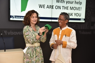Consuelo Serres and Herintsoa Rafatro