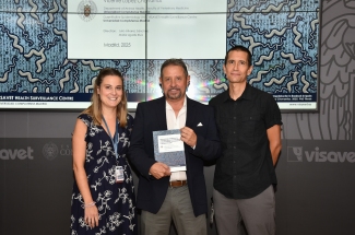 María Ugarte Ruiz, Vicente López Chavarrías y Julio Álvarez Sánchez