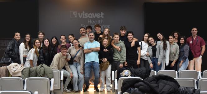 Jornada de Puertas Abiertas IES Profesor Máximo Trueba visita VISAVET-UCM