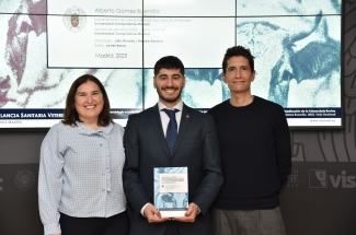 Beatriz Romero, Alberto Gómez y Julio Álvarez
