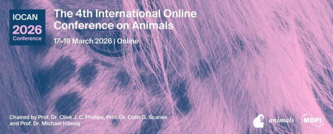 The 4th International Online Conference on Animals 2026
