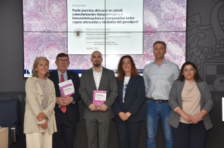 Néstor Porras González. Peste porcina africana en jabalí: caracterización histopatológica e inmunohistoquímica comparativa entre cepas atenuadas y virulentas del genotipo II Néstor Porras González. African swine fever in wild boar: comparative histopathological and immunohistochemical characterizati